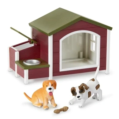 Immagine di Terra by Battat AN2832Z House Giocattolo a forma di cane, set da gioco per bambini dai 3 anni in su (5 pezzi)