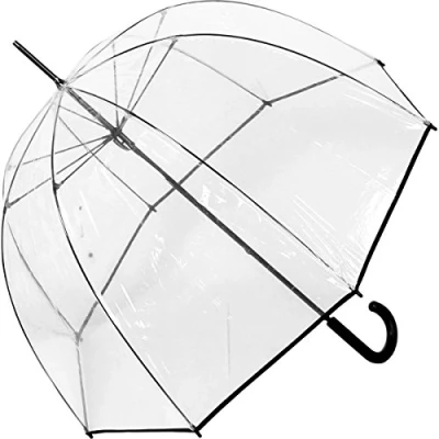 Immagine di Transparentschirme Long Domeshape Clear, Ombrello classico trasparente 83