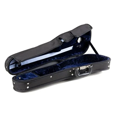 Immagine di GEWA custodia violinform Liuteria Maestro 3/4 esterno nero/interno blu