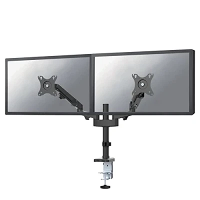 Immagine di Neomounts DS70 750BL2 Supporto da tavolo per monitor 43,2 cm (17) 68,6 (27) Inclinabile + girevole, Regolabile in altezza, Rotante
