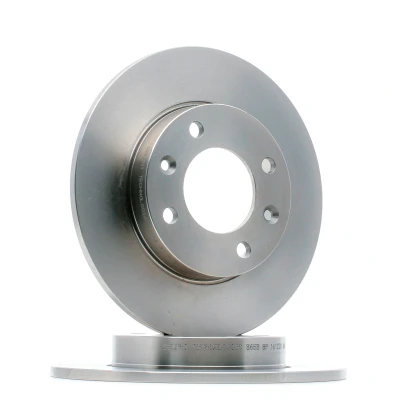 Immagine di DELPHI BG3653 Disco freno 247 9 4 pieno Oleato non trattato senza cuscinetto ruota, anello sensore ABS CITROËN: C3 I Hatchback, C4 Hatchback