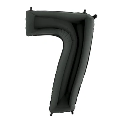 Immagine di Grabo Numero 7 Superloon, confezione singola, lunghezza: 100 cm, colore: nero, Black, 40&#039;&#039; (1mt), 047K P