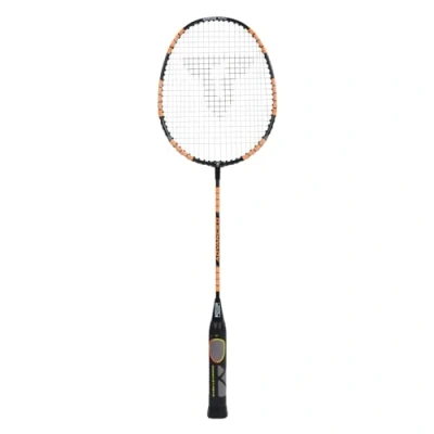 Immagine di Talbot Torro Racchetta di Apprendimento da Badminton ELI Advanced, Lunghezza Standard 66,5 cm, Impugnatura per l&#039;Apprendimento, Testa Isometrica, dai 10 Anni Agli Adulti, 419615