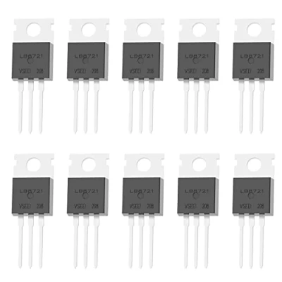 Immagine di Be In Your Mind 10PCS IRLB8721 MOSFET Transistor N Channel ESD nominale TO 220 62A 30V 3Pin Internazionale Raddrizzatore Potenza per Interruttore Elettronico Controllabile