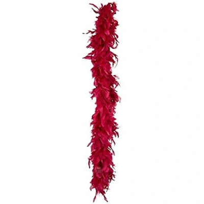 Immagine di Boland Boa di piume, colori a scelta, lunghezza circa 180 cm, accessorio per costumi, Charleston, anni 20, flapper, carnevale, festa tema