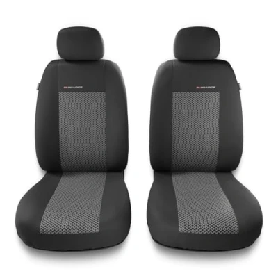 Immagine di Mossa coprisedili anteriori compatibili con Ford Fiesta MK5, MK6, MK7, MK8 (1999 2019) fodere sedili set auto universali 2UNE 2