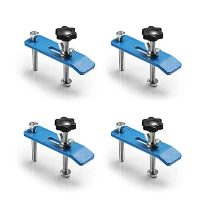 Immagine di Genmitsu 4 Pack Hold Down Clamp Kit, CNC Router per la lavorazione del legno e dei metalli, compatibile con Machine PROVerXL 4030/6050 Plus 3040 Estensione Spoilboard 3018