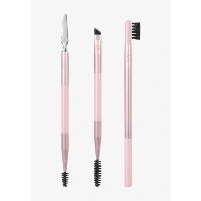 Immagine di Real Techniques BROW Styling MAKE UP Brush SET Kit pennelli, Donna, Taglia: One Size, Not defined