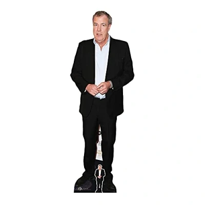 Immagine di STAR CUTOUTS Sagoma in Cartone a grandezza Naturale di Jeremy Clarkson, CS712, con Mini Supporto per Fan, Regali, Compleanni e Feste, Multicolore, Lifesize