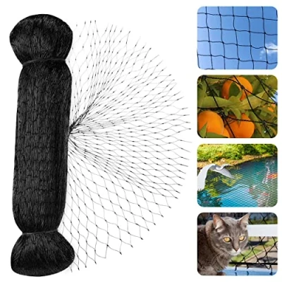 Immagine di Rete Anti Piccioni,Rete Uccelli 7,5 x 15 m,Rete da Giardino,Rete Pollaio,Rete di Protezione Multiuso,Robusta
