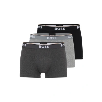 Immagine di BOSS Trunk Power 3 PACK Boxer brief, Uomo, Taglia: XL, Open blue