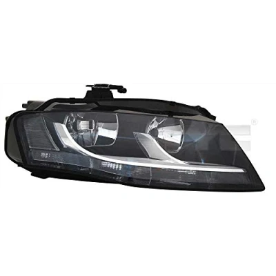 Immagine di TYC 20 11544 06 2 Fari Sx H7/H7, P13W con luce guida diurna per veicolo circolazione Dx motore elettrico AUDI: A4 B8 Allroad, Avant