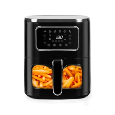 Immagine di Avilia Friggitrice ad Aria Digitale 8L Potenza 1800W, Termostato 80 200C, 8 Programmi di Cottura, Display Digitale, Protezione da Surriscaldamento