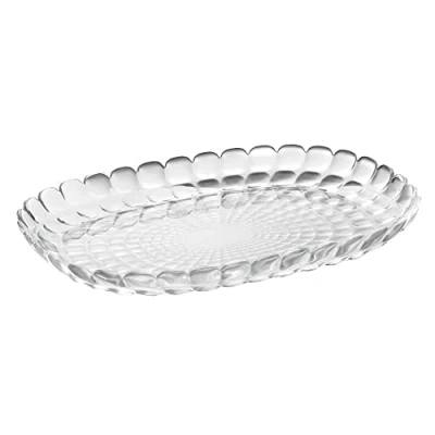 Immagine di Guzzini Tiffany, Vassoio L Grande Trasparente, 45 x 31 h4,5 cm 27960000