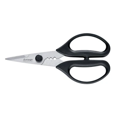 Immagine di triangle 50 478 09 02 Forbici per Erbe aromatiche, in Acciaio, Colore: Nero/Argento, 22,8 x 9,5 1,5 cm