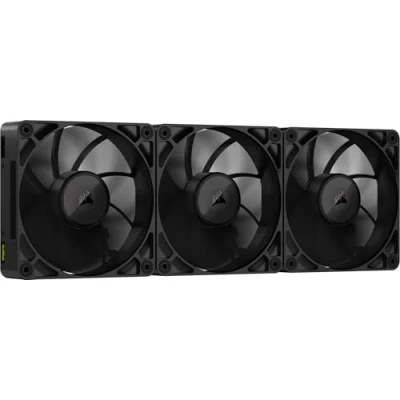 Immagine di CORSAIR iCUE LINK RX120 MAX 120mm PWM Ventaglio Spesso Alta Pressione Statica Polimero a Cristalli Liquidi Cuscinetto Magnetico Cupola Ventola Singola Nero