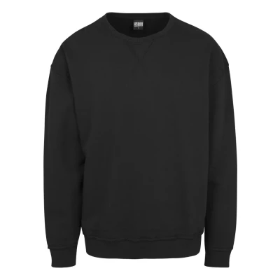 Immagine di Urban Classics OPEN EDGE CREW Felpa, Uomo, Taglia: Medium, Black