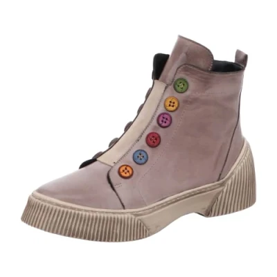 Immagine di Gemini Stivaletti in Pelle per Donna. 033100 02, Numero:38 EU, Colore:Beige