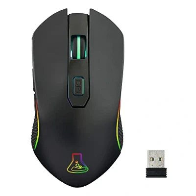 Immagine di THE G LAB Kult XENON Wireless Gaming Mouse Ricaricabile ad Alte Prestazioni 5000 DPI, RGB LED, 6 Pulsanti, Software dedicato, Leggero e Veloce, Compatibile PC/PS5/Xbox One
