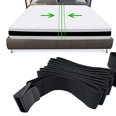 Immagine di Supporto per Materasso collega Due materassi a Una Grande Superficie di Letto; Regolabile in Modo variabile, Sistema Arresto del Materasso, Ponte Matrimoniale