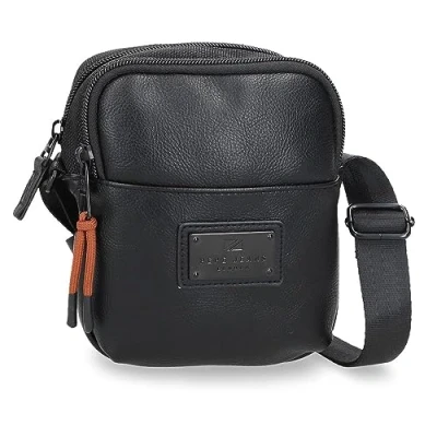 Immagine di Pepe Jeans Egham Borse e Borsa Nero, Poliestere, Diverse Misure, Taglia unica, a tracolla piccola