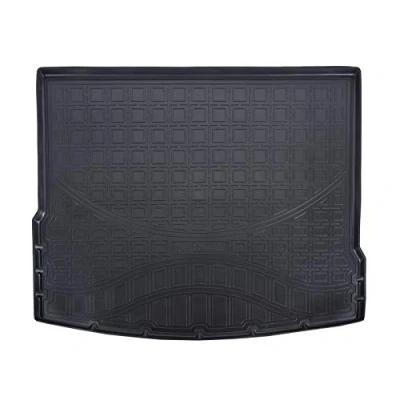 Immagine di NORM Liners Vasca Baule Per Bagagliaio In TPE Gomma Su Misura Adatti Tiguan 2 II 2016 2024, Bordo alto 4 cm, Antiscivolo, Inodore
