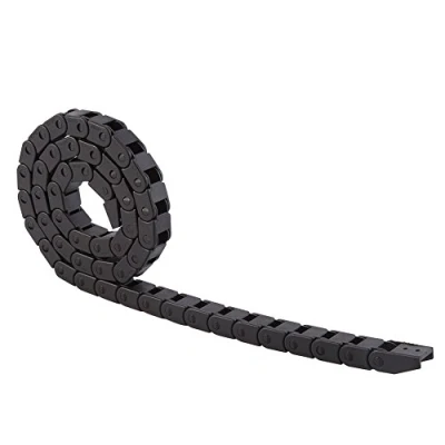 Immagine di Catena di Trascinamento 10 x 10mm Portacavi in Nylon Nero 1M R28 Catenina per Cavi Stampante 3 Dimensionale Macchina Router CNC