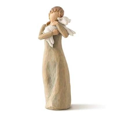 Immagine di Willow Tree 26104 Pace sulla Terra Resina, Design di Susan Lordi, 21 cm