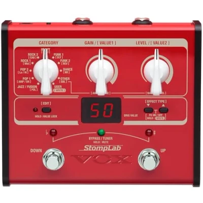 Immagine di VOX STOMPLAB1B Modeling Bass Guitar Multi Effects Pedal (japan import)