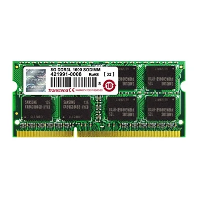 Immagine di Transcend TS1GSK64W6H, 8 GB DDR3, 1600 Mhz, SO DIMM, 2Rx8 1.35 V, Low Voltage