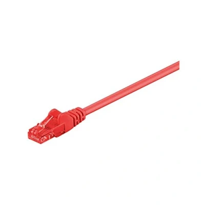Immagine di Goobay 95595 CAT 6 Cavo Patch di Rete, U/UTP, Rosso, 1.5m Lunghezza