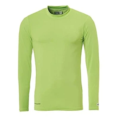 Immagine di Uhlsport Distinzione Maglia Di Corpo Uomo, Verde (Vert Flash), XS (164 cm)