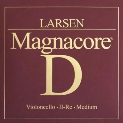 Immagine di Corde per violoncello LARSEN STRINGS Magnacore D Acciaio Medio