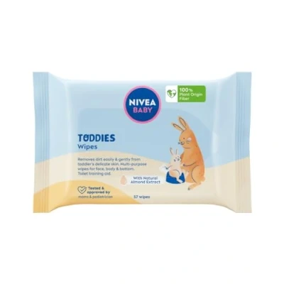Immagine di NIVEA Salviette umidificate Baby Toddies 57 pezzi. (57 Pezzo/i)