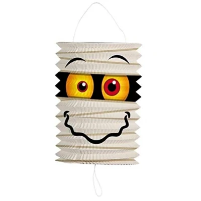 Immagine di Folat Lanterna a Fisarmonica Mummia 16 cm, Colore Bianco, 50506