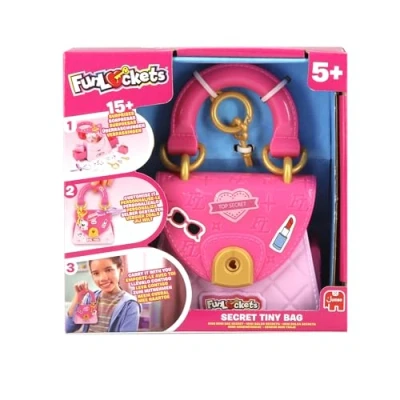 Immagine di FUNLOCKETS My Mini Borsa Segreti Personalizzabile &amp; Creativa da portare ovunque! Trova Le chiavi scopre I misteri; Più di 15 Sorprese dentro! Giocattolo per bambini 5 anni