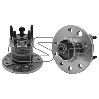 Immagine di GSP 9400133 Kit cuscinetto ruota con sensore ABS integrato 140mm OPEL: Zafira B, Astra H Hatchback, Caravan