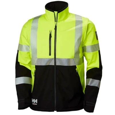 Immagine di Helly Hansen ICU Softshell Jacket Color: 369 EN471 Yellow/Black Talla: XL
