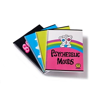 Immagine di Pigna Maxi quaderno spiralato Barrow by, f.to A4, Assortimento 4 soggetti, Confezione quaderni, multicolore