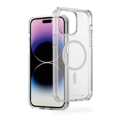 Immagine di Hama Extreme Protect Backcover per cellulare Apple iPhone 14 Pro Max Trasparente Compatibile con MagSafe