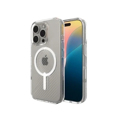 Immagine di ZAGG Luxe Snap Grafene Magnetico Back Cover Trasparente Apple iPhone 16 Pro