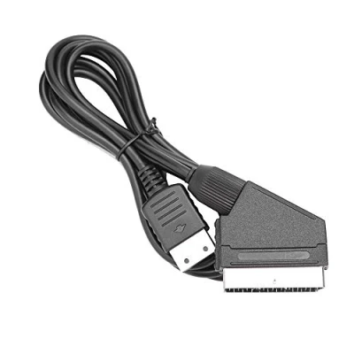 Immagine di helpers lab 1.8M 6ft Reale RGB Scart cavo AV di piombo per PS3 PS2 PS 1 Uno PAL NON HDMI