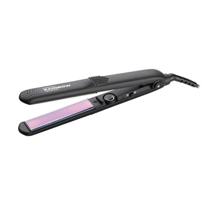 Immagine di GAMMAPIU’ Piastra per Capelli Professionale Rainbow, Effetto Liscio a Lungo, Ferro, Elimina l&#039;Elettrostaticità, Pulsante Blocco Chiusura, Temperature Regolabili, Riscaldamento Rapido Elettronico