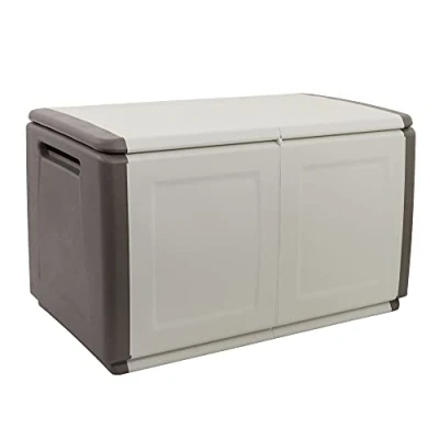 Immagine di Art Plast CB2/T/S Cube Baule Portatutto, Tortora/Bianco Ecrù