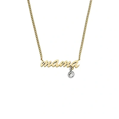 Immagine di Fossil Collana da donna Sadie a catena in acciaio inossidabile bicolore, Lunghezza: 406 mm+60 mm, Larghezza: 19,5 Altezza: 9 JF04431998