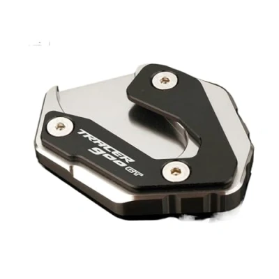 Immagine di ByoBLu Accessori Moto Piastra for cavalletto Laterale Ingranditore Compatibile con Yamaha Tracer 900 GT 900Gt 2014 2018 2019 2020