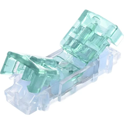 Immagine di Quadrios 1905C139 Connettore singolo flessibile: 0.40 0.70 mm² rigido: Numero Poli (num): 4 10 pz. Verde