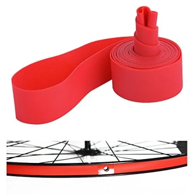 Immagine di 2pcs Nastro Antiforatura in Gomma,Nastro Cerchione Bici,Bicicletta Protettore dei Pneumatici FoderaTubo Interno Cinghia 4 Taglie (Dimensione : 29inch)