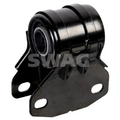 Immagine di SWAG 33 10 2593 Silent Block con supporto Assale anteriore Sx, posteriore Gomma