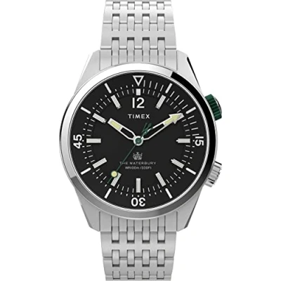Immagine di Timex Orologio Analogico al Quarzo Uomo con Cinturino in Acciaio Inossidabile TW2V49700